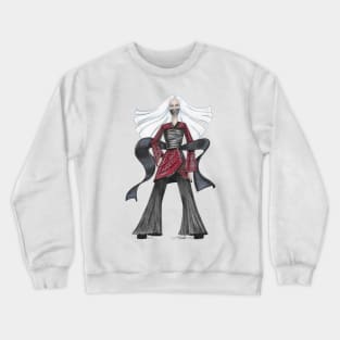 She a Ninja? No, just Covid Crewneck Sweatshirt